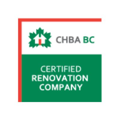 Certified Renovation Company badge of recognition from CHBA BC