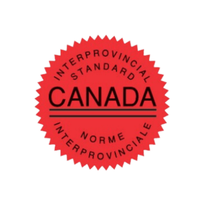 Red seal for Interprovincial Standard Canada